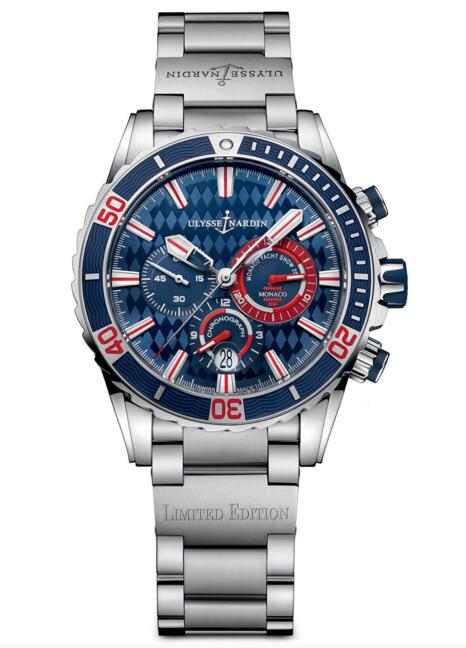 Luxury Fake Ulysse Nardin Diver Chronograph Monaco Limited Edition 1503-151-7M/93-MON watch Cheap